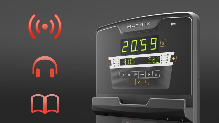 Эллиптический тренажер MATRIX Endurance с консолью LED
