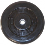 Диск обрезиненый черный MB Barbell MB51-10
