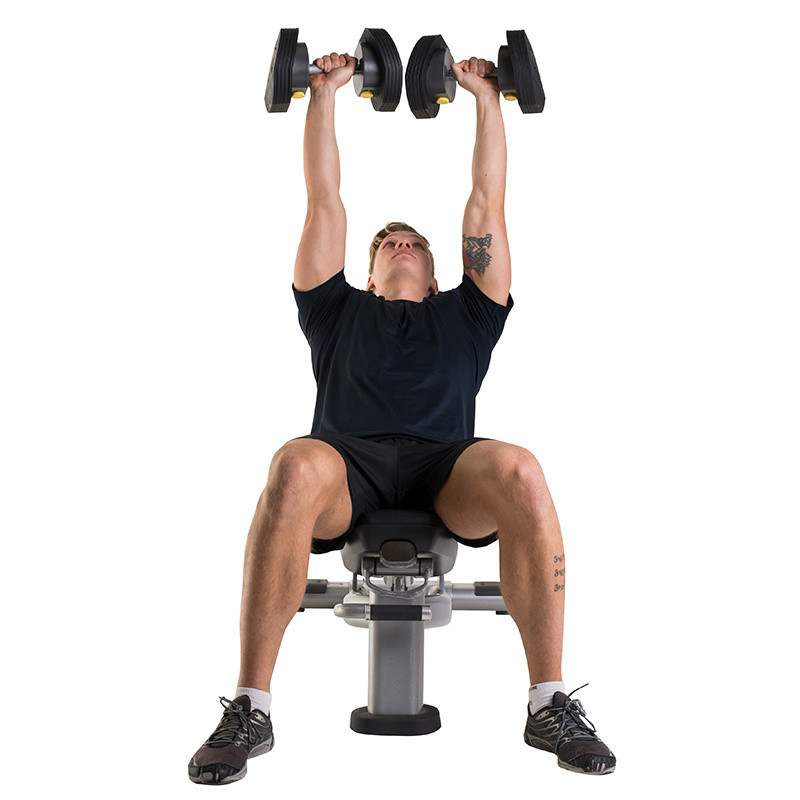 Гантель регулируемая First Degree Fitness MX Select MX55, вес 4.5-24.9 кг, 1 шт