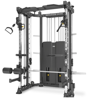 Многофункциональный силовой комплекс со встроенными весовыми стеками BRONZE GYM YARD