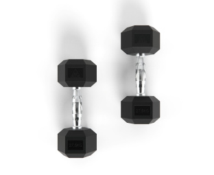 Гантели DFC DB001-27.5 Гексагональные, 2 шт. по 27.5 кг