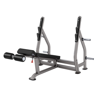 Олимпийская скамья с отрицательным наклоном для жима Smith DR006B