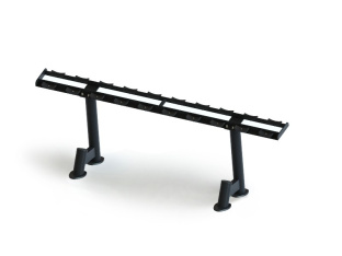 Стойка для 5 пар гантелей KRAFT Fitness PRO KFSTTDRY