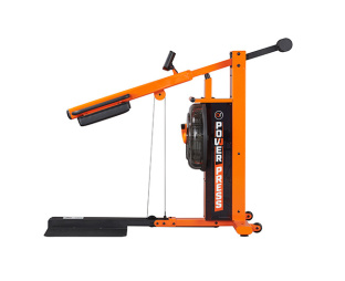 Тренажер для приседаний и жимов (сквот) First Degree Fitness FluidPowerPRESS Orange