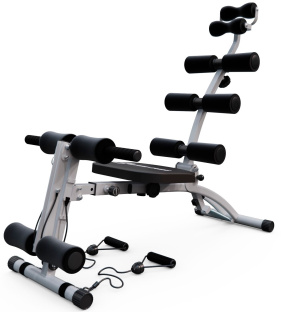 Силовая скамья DFC Capital Sports AB Trainer серая